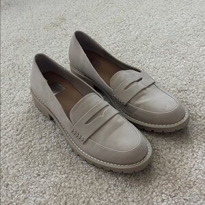 Beige Loafers